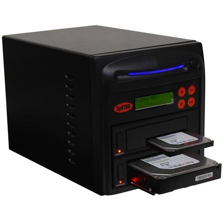 SYSTOR Systor 1:1 SATA 2.5" & 3.5" Dual Port/Hot Swap Hard Disk Drive / Solid State Drive (HDD/SSD) Duplicator/Sanitizer - (90MB/sec) SYS101HS-DP
